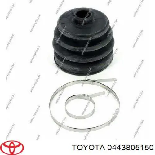 Пильник гранати внутрішній, передній півосі Toyota 0443805150 ціна, від 8.11 USD