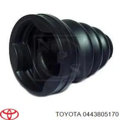 Пильник ШРУСа зовнішній 443805170 Toyota