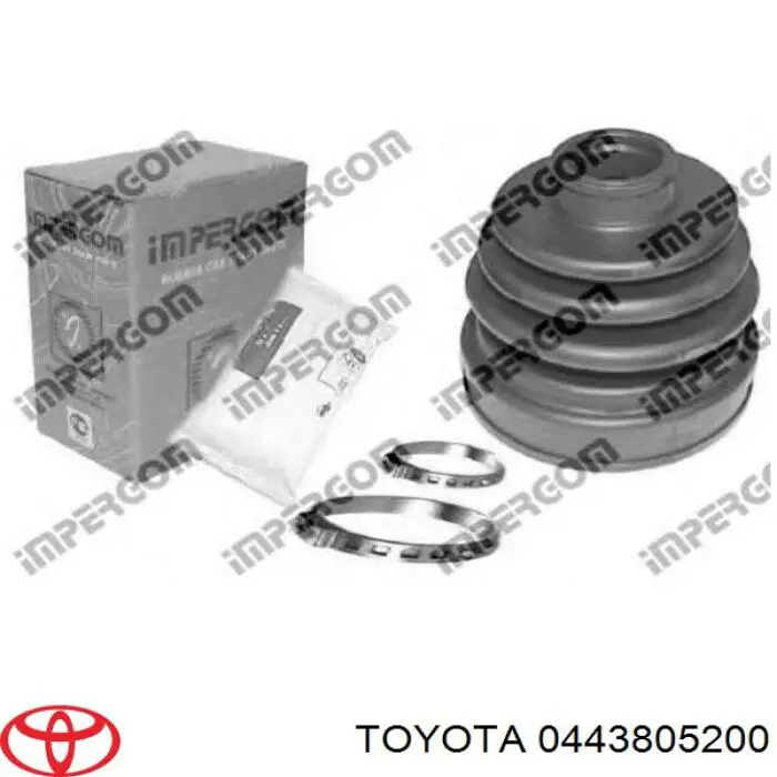 0443702260 Toyota Пильник ШРКШ внутрішній, передній півосі
