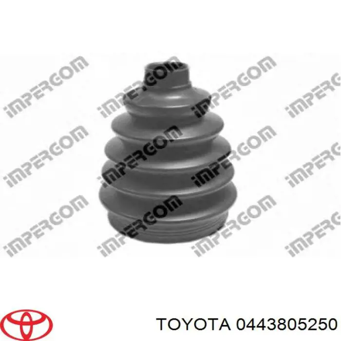 Пильник гранати внутрішній, передній півосі Toyota 0443805250 ціна, від 15.96 USD