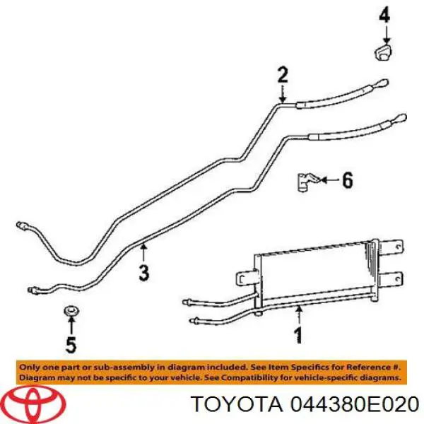 Пильник ШРУСа зовнішній 044380E020 Toyota