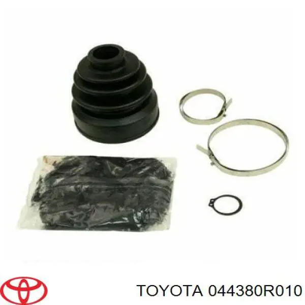 Купити 044380R010 Toyota Пильники ШРКШів передній піввісі, комплект