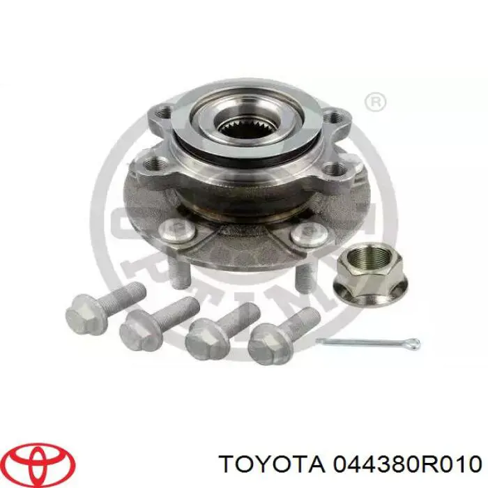 Пильники ШРКШів передній піввісі, комплект 044380R010 Toyota