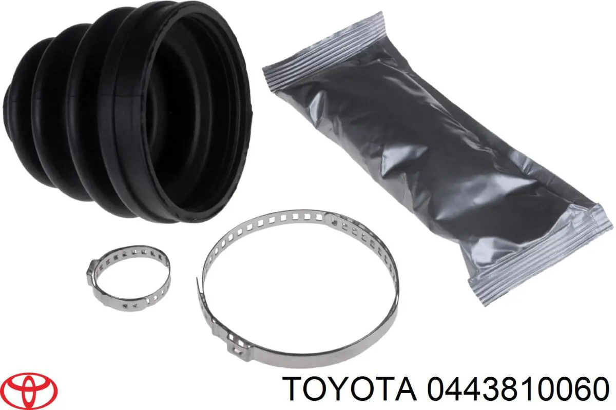 0443810060 Toyota Пильник ШРУСа зовнішній, передній піввісі