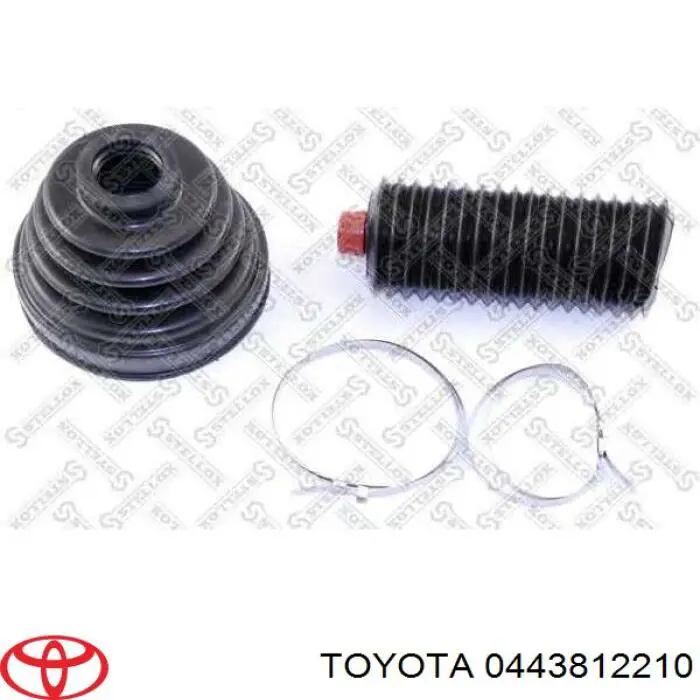 Купити 0443812210 Toyota Пильник шарніра кутових швидкостей внутрішній передній