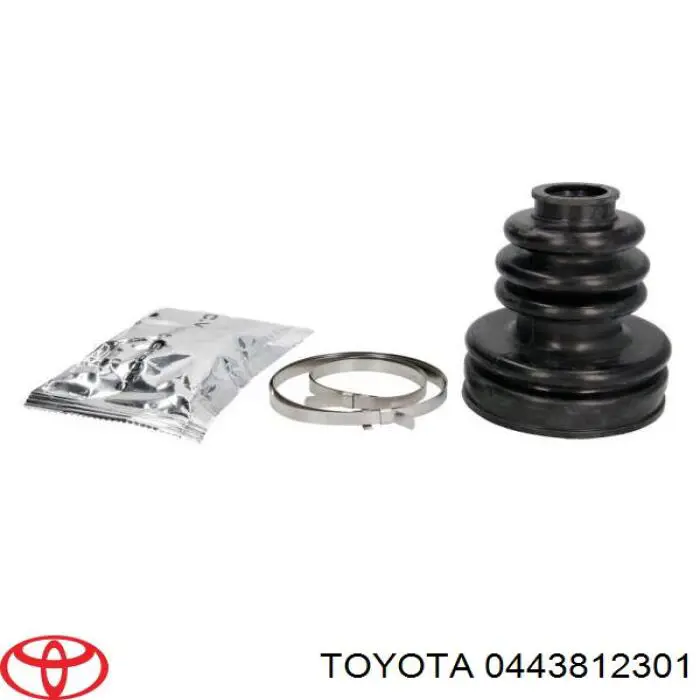 Пильник шарніра кутових швидкостей зовнішній передній Toyota 0443812301 ціна, від 6.90 USD