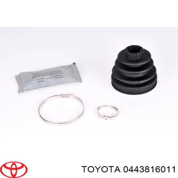 0443816011 Toyota пильник шруса зовнішній, передній піввісі