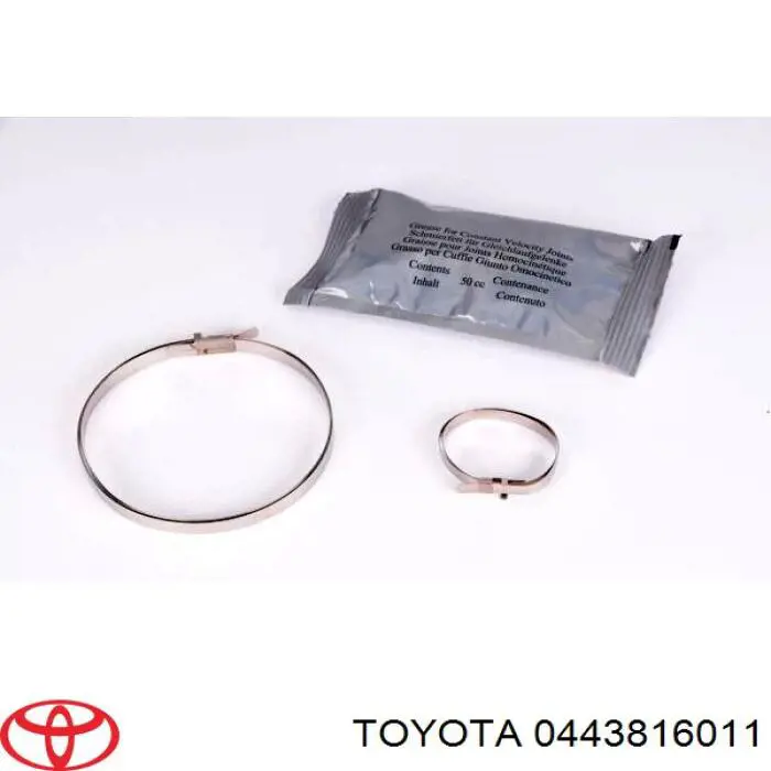 Пильник шарніра кутових швидкостей зовнішній передній Toyota 0443816011 ціна, від 5.72 USD