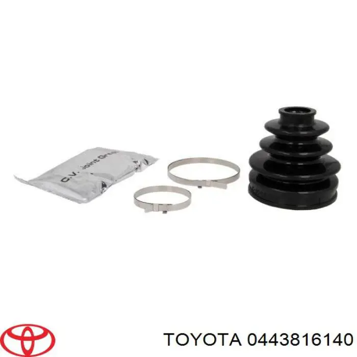 0443816140 Toyota пильник шруса зовнішній, передній піввісі