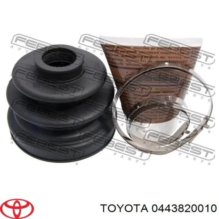 Купити 0443820010 Toyota Пильник шарніра приводу