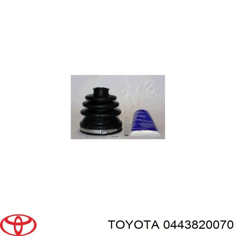 Пильник шарніра кутових швидкостей зовнішній передній Toyota 0443820070 ціна, від 6.04 USD