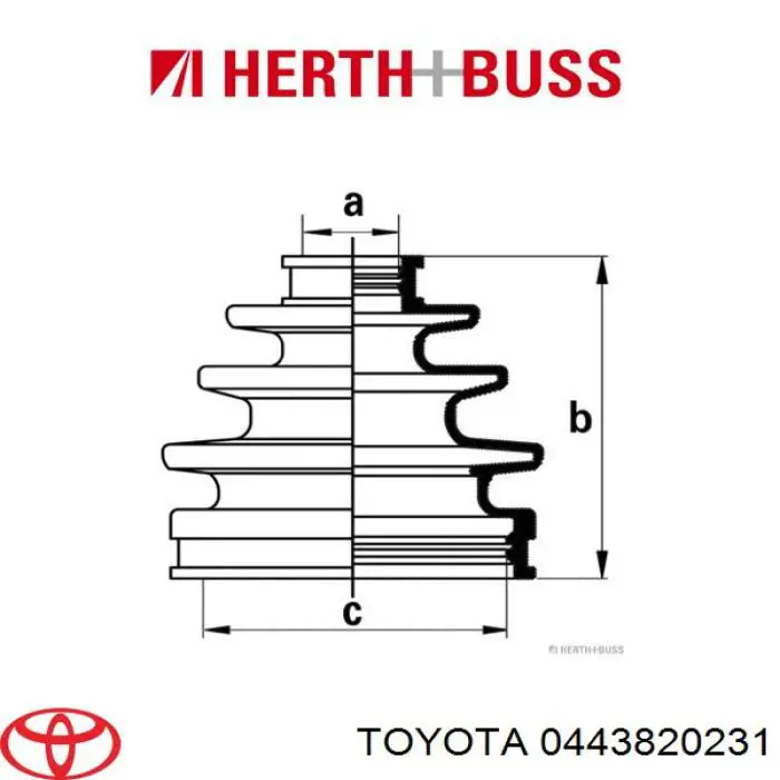  0443820231 Toyota