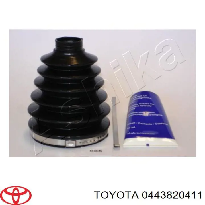 0443820411 Toyota Пильник ШРУСа зовнішній, передній піввісі