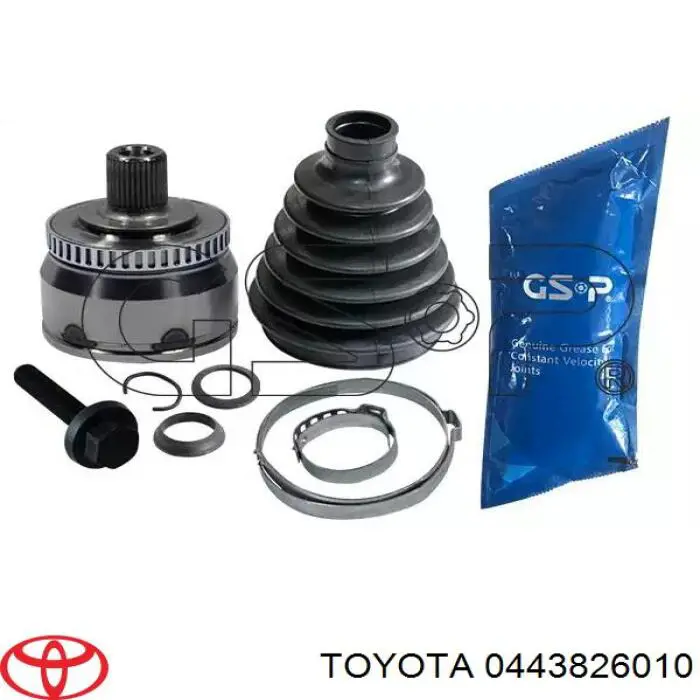 Пильник гранати внутрішній, передній півосі Toyota 0443826010 ціна, від 6.51 USD