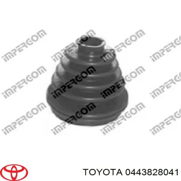 Пильник ШРКШ внутрішній, правий Toyota 0443828041 ціна, від 17.87 USD