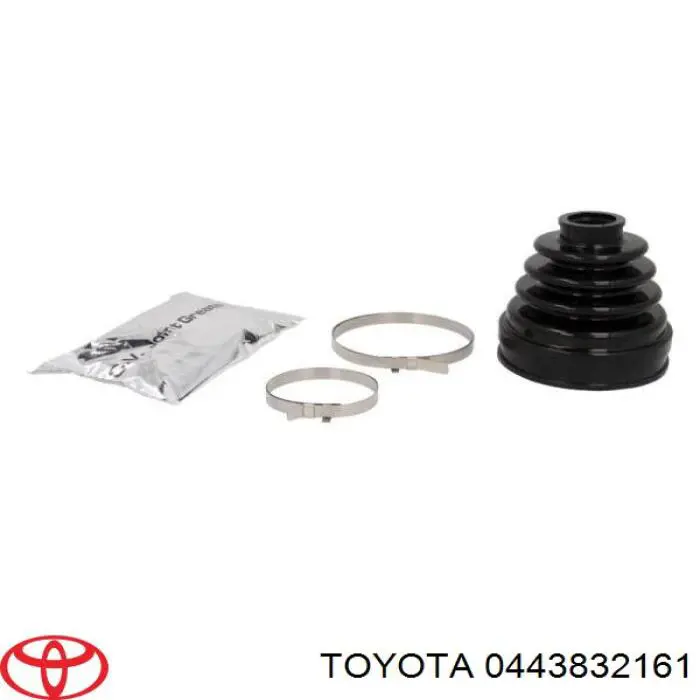 Купити 0443832161 Toyota Пильник шарніра кутових швидкостей внутрішній передній