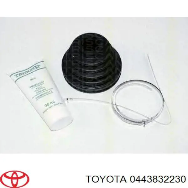 Купити 0443832230 Toyota Пильник шарніра кутових швидкостей внутрішній передній