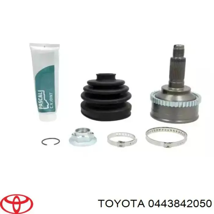 Пильник ШРУСа зовнішній 0443842050 Toyota