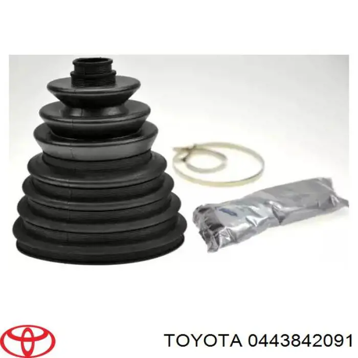 Пильник ШРУСа зовнішній 443842091 Toyota