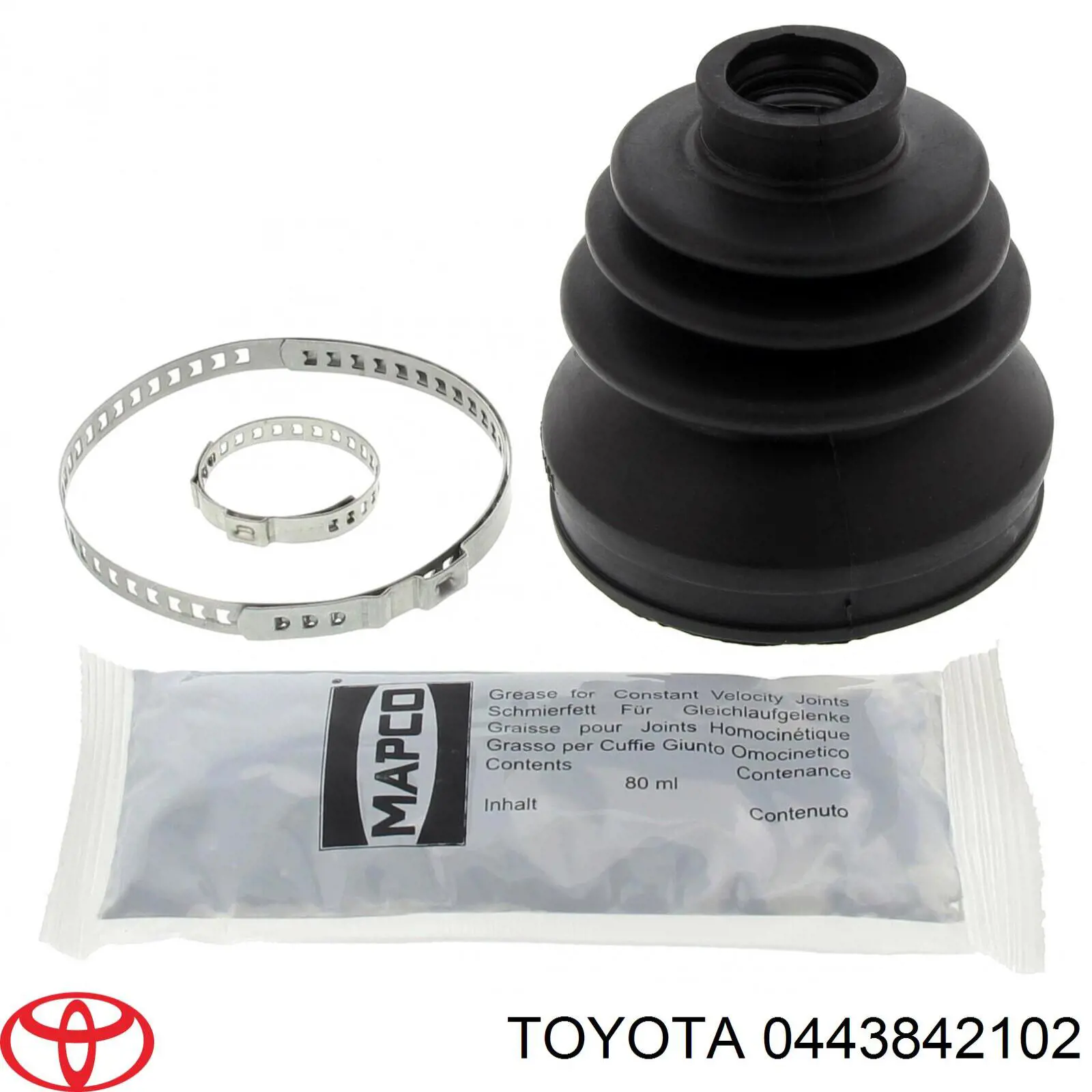 Купити 0443842102 Toyota Пильник шарніра приводу