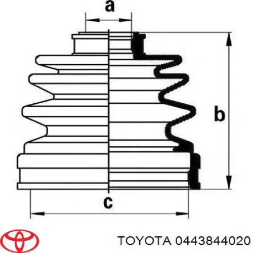  Toyota 0443844020 ціна, від 70.69 USD