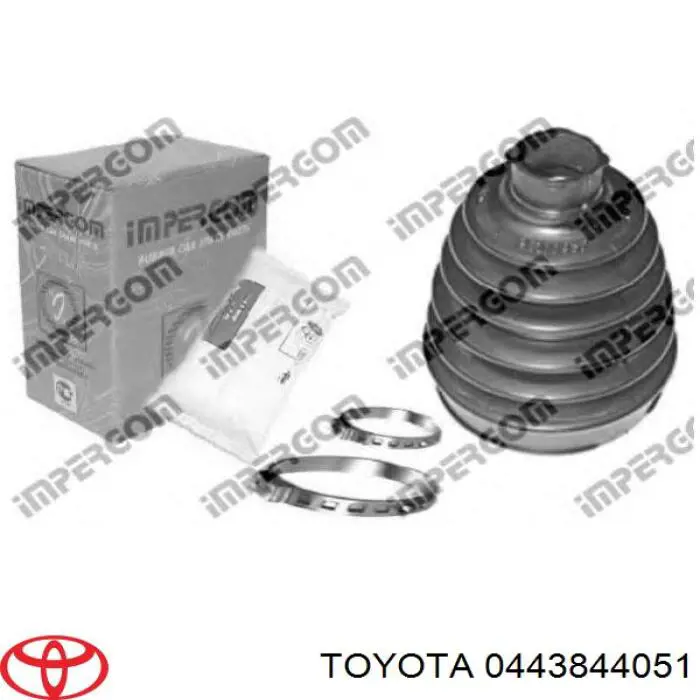 Пильники ШРКШів передній піввісі, комплект Toyota 0443844051 ціна, від 114.14 USD