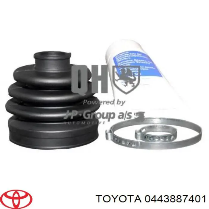 Пильник ШРУСа зовнішній 0443887401 Toyota
