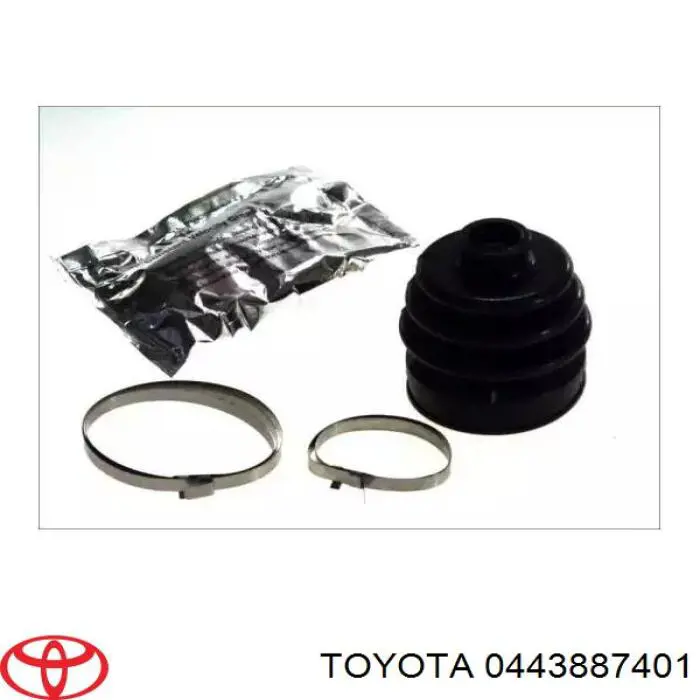 Пильник шарніра кутових швидкостей зовнішній передній Toyota 0443887401 ціна, від 6.36 USD