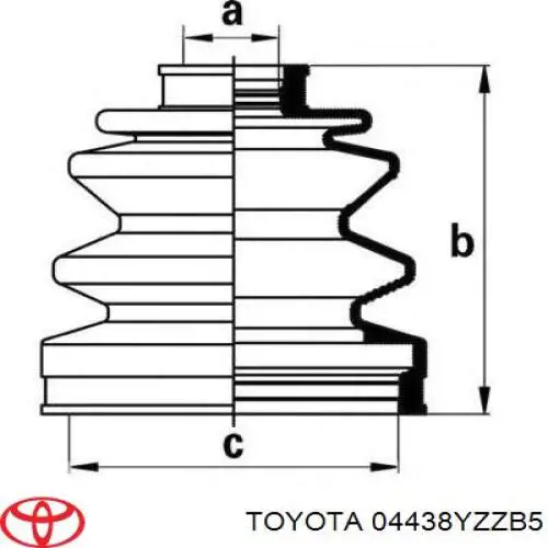  Toyota 04438YZZB5 ціна, від 120.06 USD