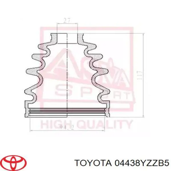  04438YZZB5 Toyota