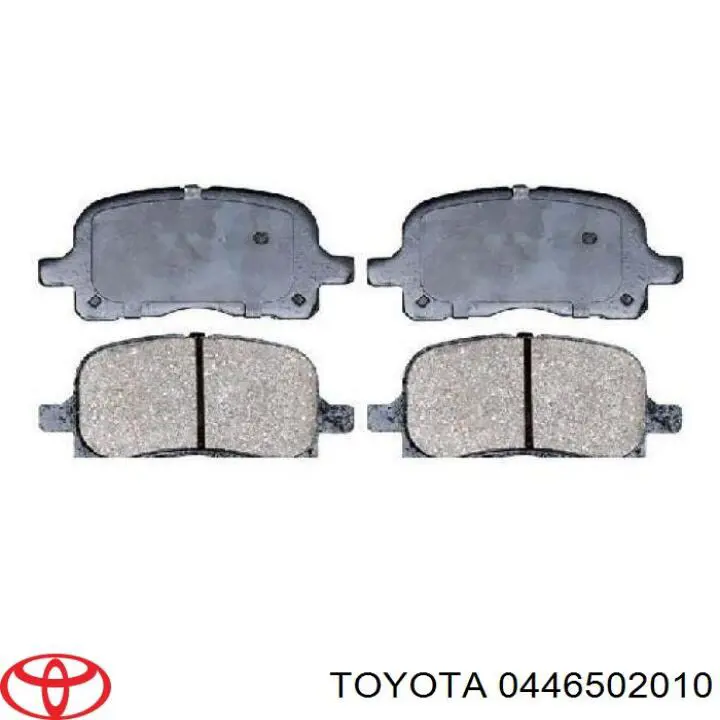 Гальмівні колодки Toyota 0446502010 ціна, від 15.78 USD