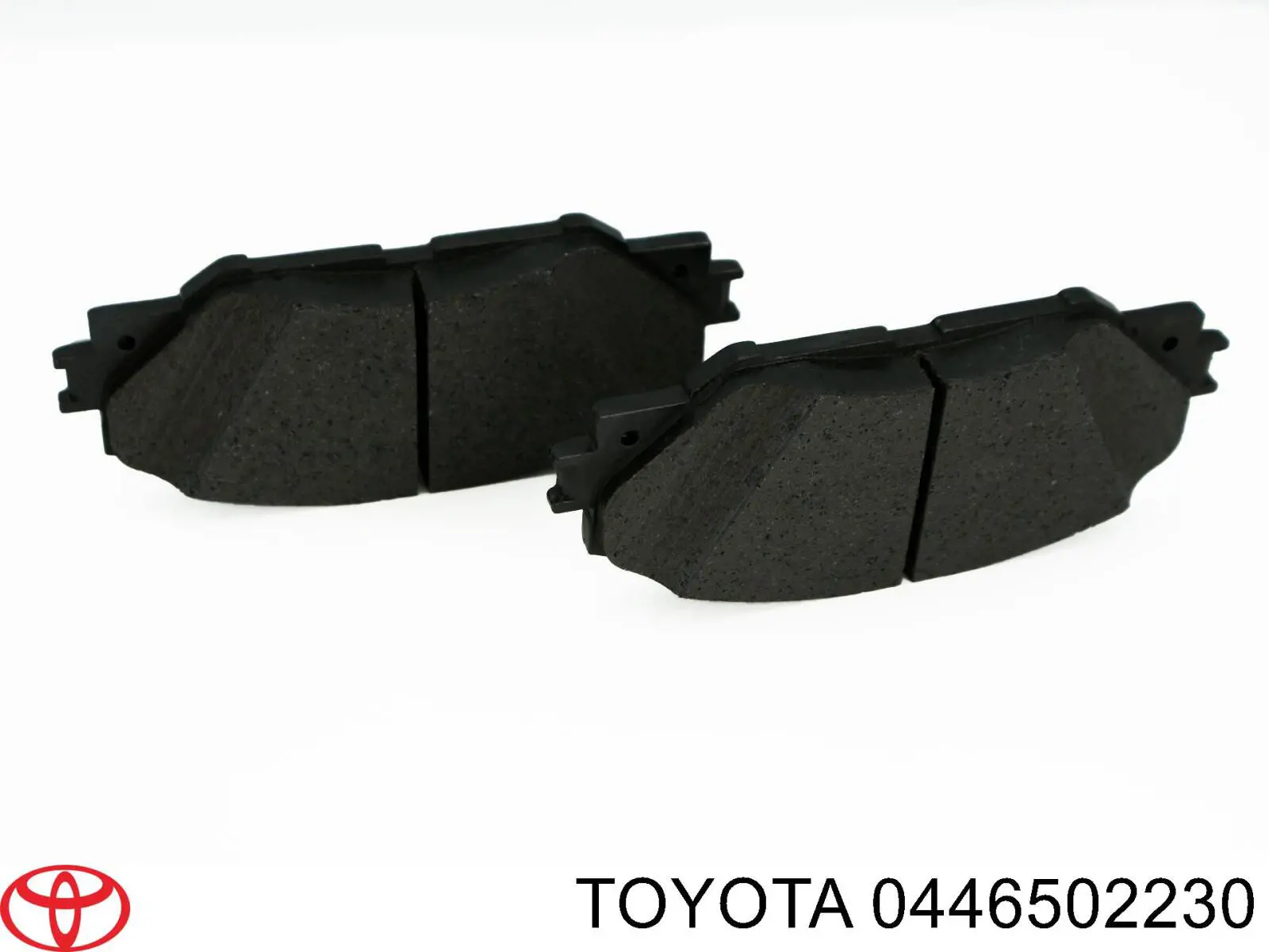 0446502230 Toyota колодки гальмівні передні, дискові