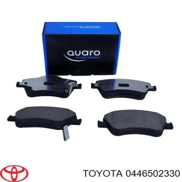 Гальмівні колодки Toyota 0446502330 ціна, від 21.13 USD