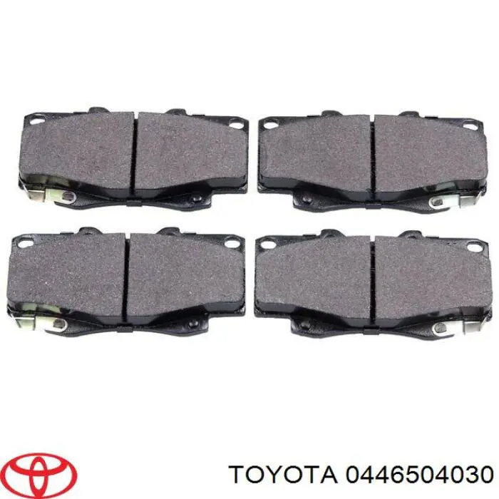 0446504030 Toyota Передні гальмівні колодки