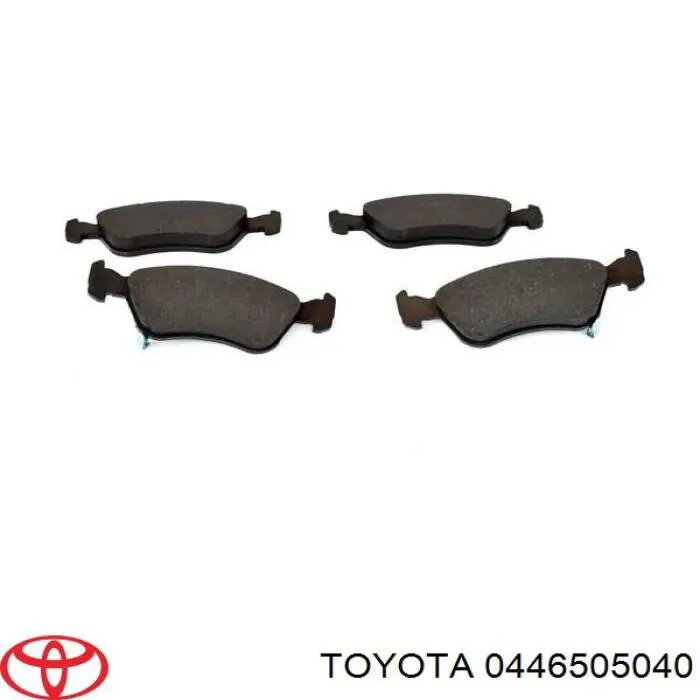 Тормозні колодки Toyota 0446505040