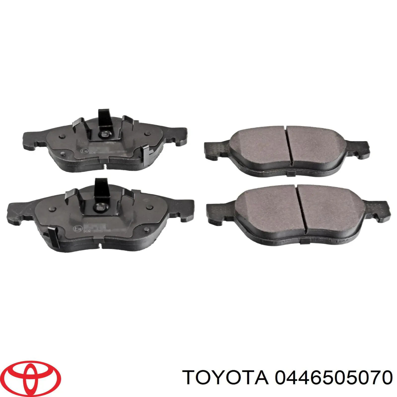 0446505070 Toyota Передні гальмівні колодки