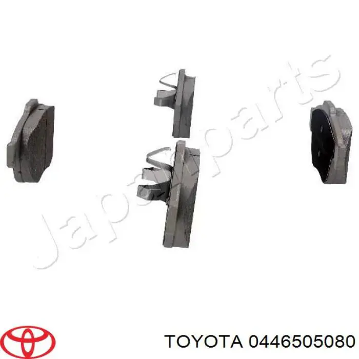 Купити 0446505080 Toyota Колодки гальмівні передні, дискові
