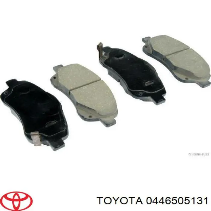 Гальмівні колодки Toyota 0446505131 ціна, від 25.19 USD