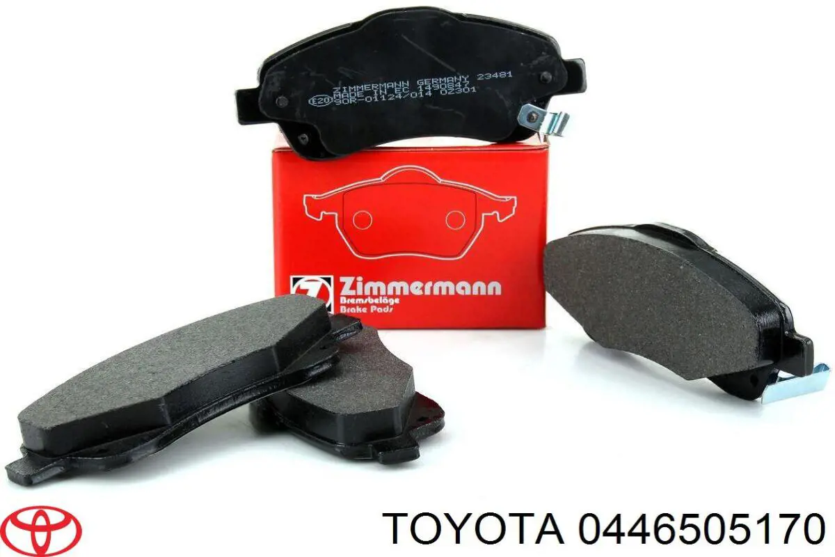 Гальмівні колодки Toyota 0446505170 ціна, від 25.19 USD