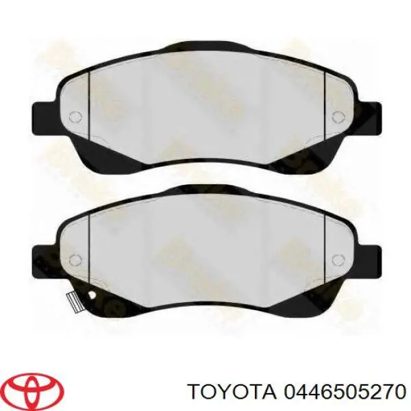 Купити 0446505270 Toyota Колодки гальмівні передні, дискові