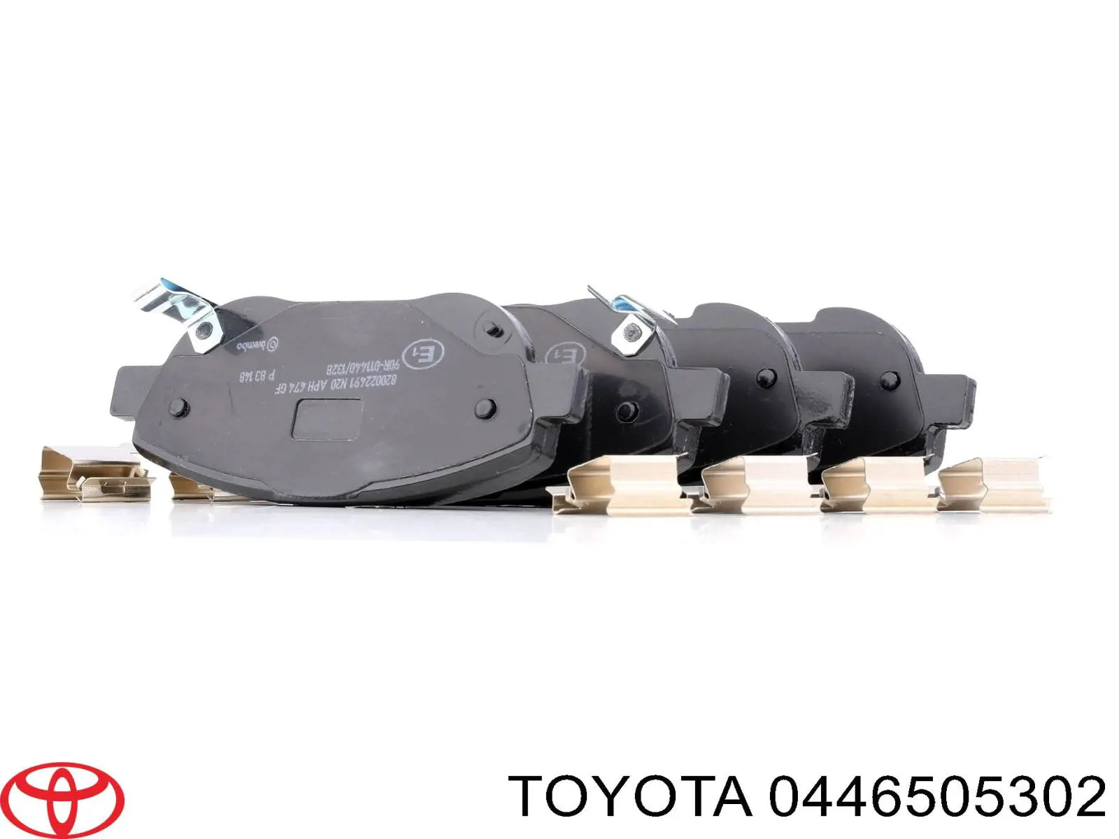 Гальмівні колодки Toyota 0446505302 ціна, від 27.87 USD