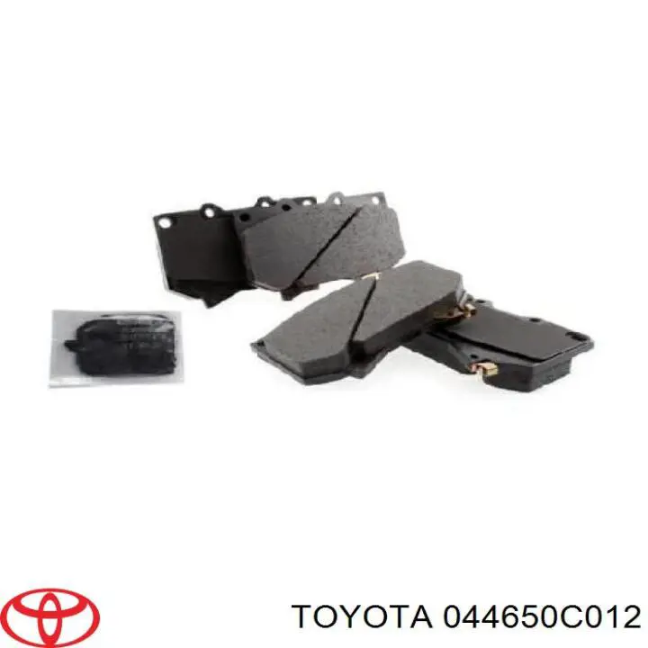 Передні тормозні колодки 044650C012 Toyota
