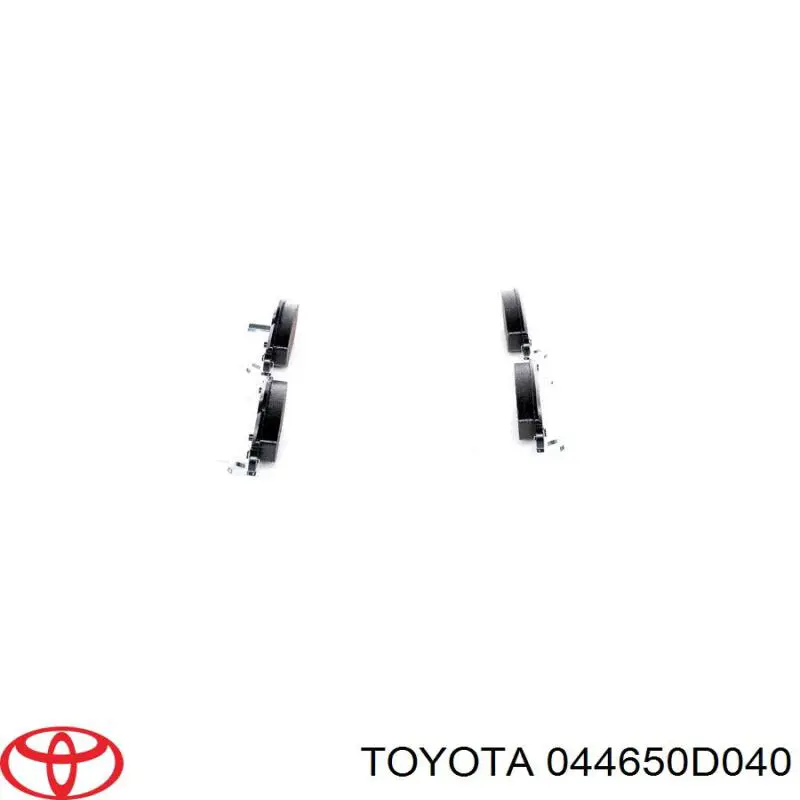 044650D040 Toyota Передні гальмівні колодки