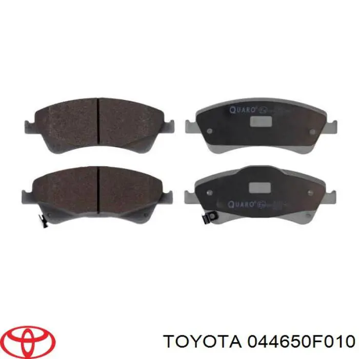 Гальмівні колодки Toyota 044650F010 ціна, від 29.79 USD