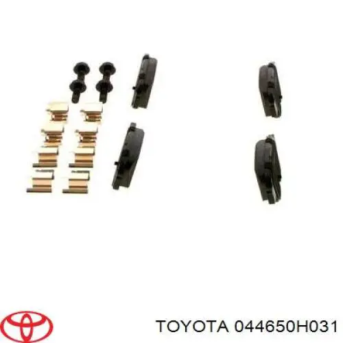 Гальмівні колодки Toyota 044650H031 ціна, від 13.99 USD