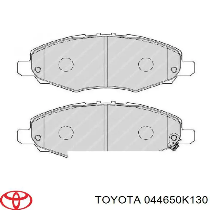 Гальмівні колодки Toyota 044650K130 ціна, від 15.67 USD