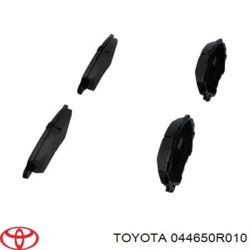 044650R010 Toyota Передні гальмівні колодки