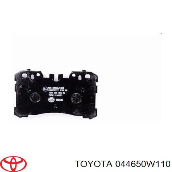 Тормозні колодки Toyota 044650W110