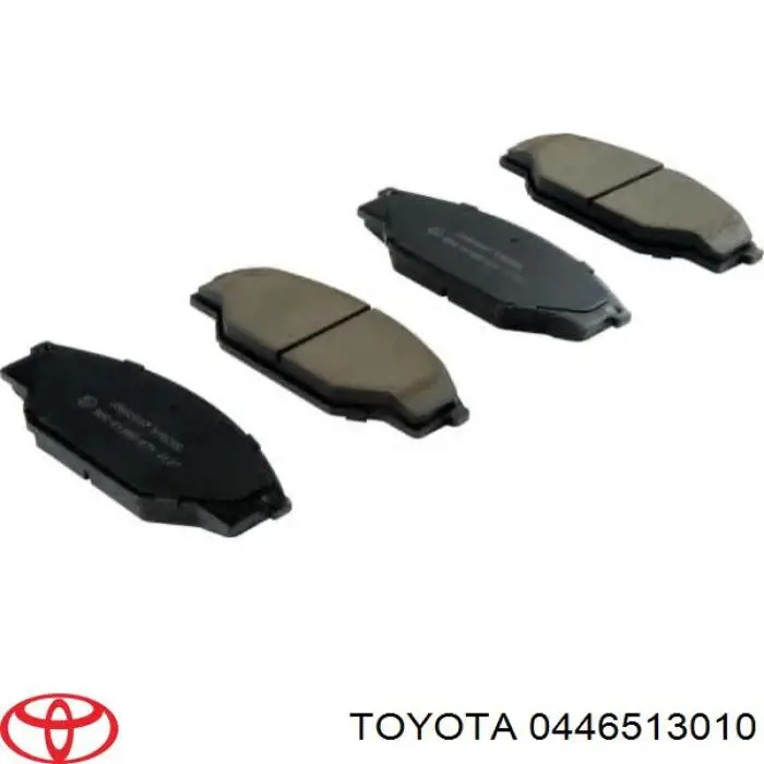 Купити 0446513010 Toyota Колодки гальмівні передні, дискові