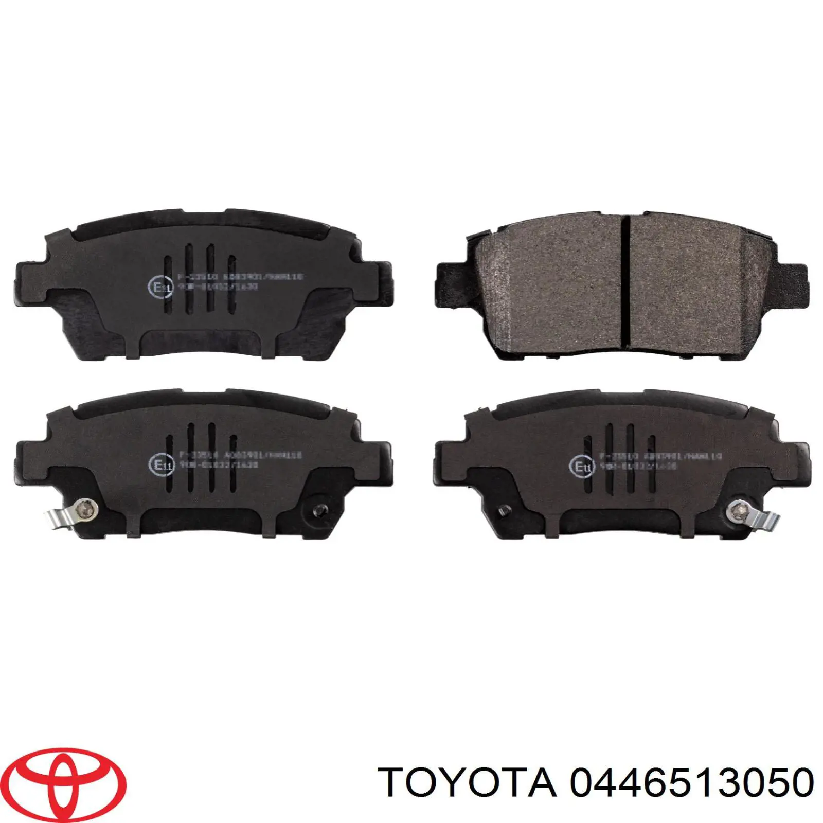Гальмівні колодки Toyota 0446513050 ціна, від 21.90 USD